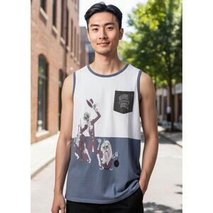 Men's - Disney Haunted Mansion Hitchhiking Ghosts Tank Top, Size Medium